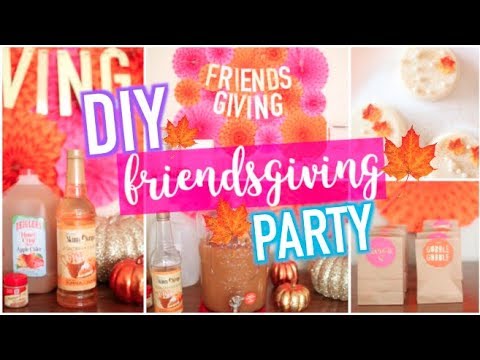 DIY Friendsgiving Party! Treats, Decor + More for the...