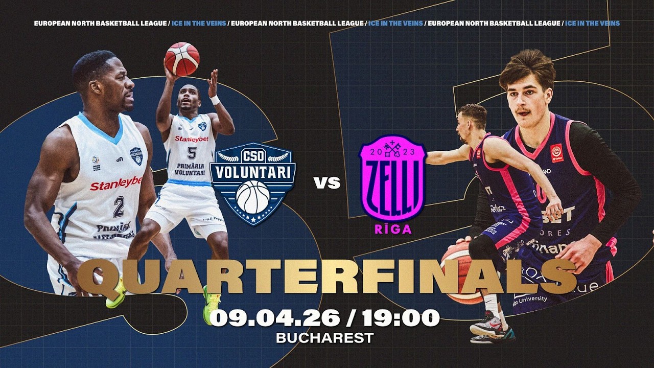 CSO VOLUNTARI vs Riga Zelli |  Apr 9, 2026, 7:00 PM | ENBLeague 2025/26