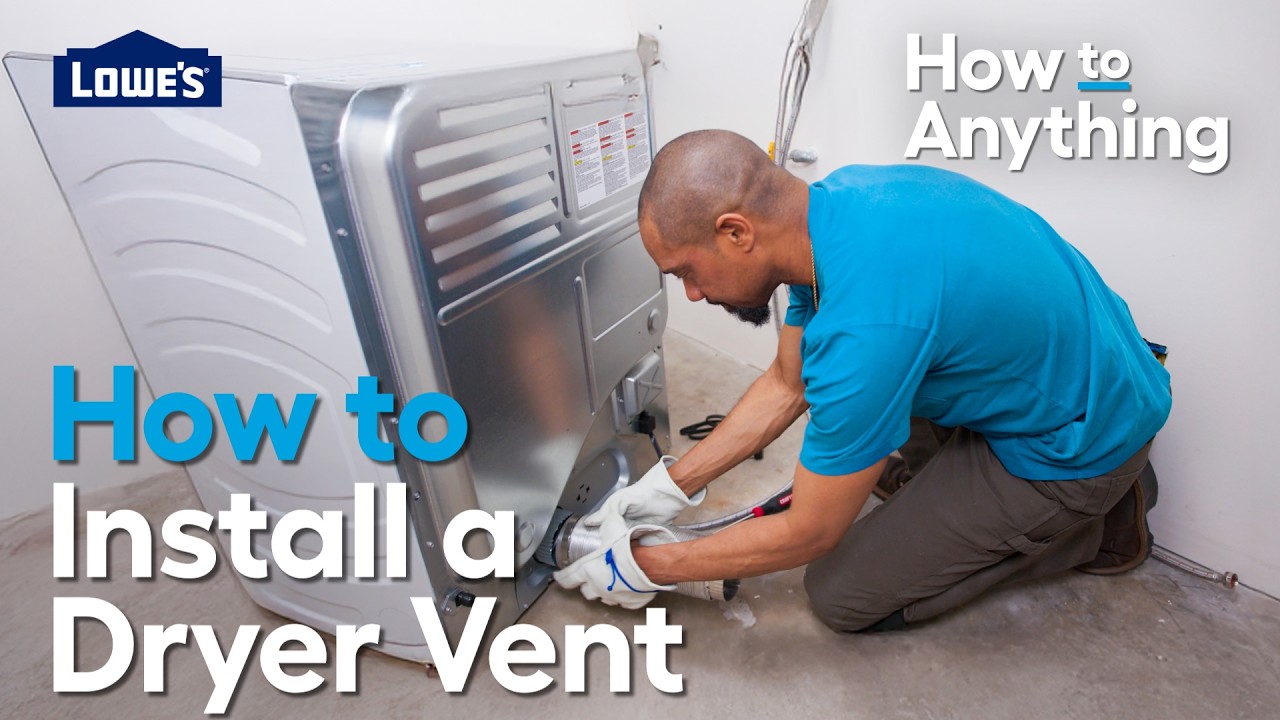 Video - How To Install A Dryer Vent
