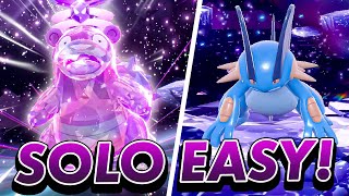 The BEST Pokemon to SOLO 7 Star SWAMPERT Tera Raid in Scarlet and Violet DLC