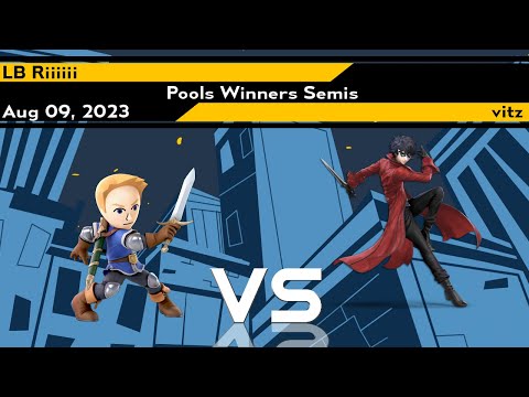 Xeno304 Pools Winners Semis - Riiiiii (Mii Swordfighter) vs vitz (Joker Red) - Smash Ultimate