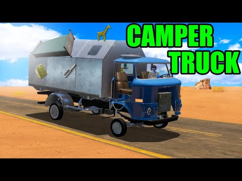 Starting the Ultimate Camper Van Truck Setup | The Long Drive with Mods