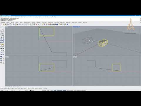 Rhino 3 minutes Tutorial Episode - 1 (Move in Rhino)
