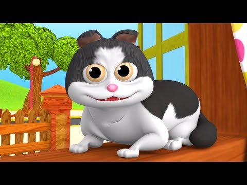 Meow Meow Billi Karti | Hindi Rhyme For Kids | म्याऊ म्याऊ | Balgeet In Hindi | LittleTreehouse