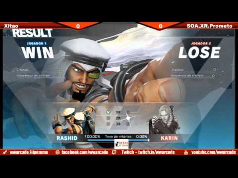 WWNF44 - SFV - Xitão (Rashid)  vs SOA.XR.Prometo (Karin) - FINAL LOSERS