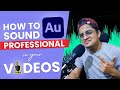 How To Make Your Voice Audio Sound Professional Adobe Audition Tutorial In Hindi Urdu 2021