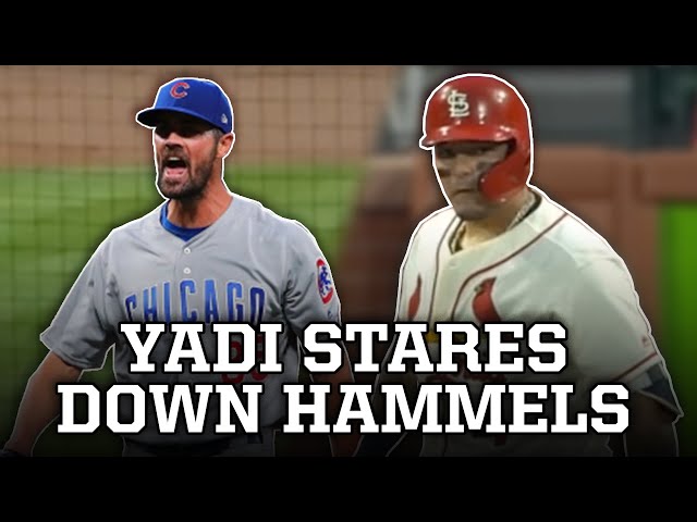 Cole Hamels hits Yadier Molina and Yadi gets mad, a breakdown