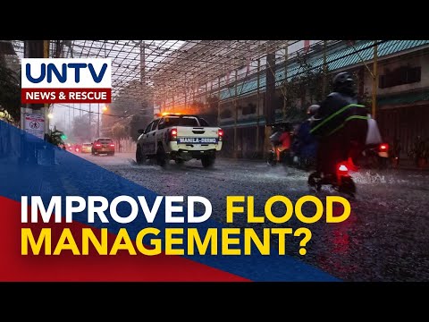 DPWH observes floodwater in Metro Manila roads recedes faster than last year