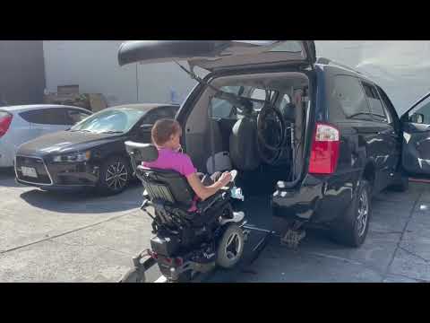Driving a car from your wheelchair