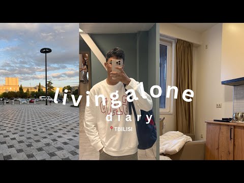 Living Alone in Georgia 🍃🇬🇪 || SEU || Med Student Vlog (Indian in Tbilisi)
