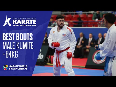 Best KARATE Bouts of Paris Qualification Tournament: MALE KUMITE +84KG | WORLD KARATE FEDERATION
