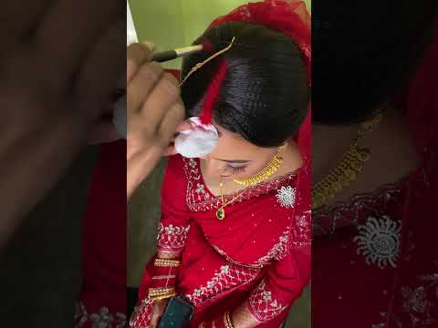 Because every reception bride deserves this sindur look #bridalmakeup #bollywoodbride #wedding #hair