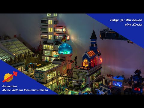 Wir bauen eine Kirche für die Lego Weltraum Stadt (31)