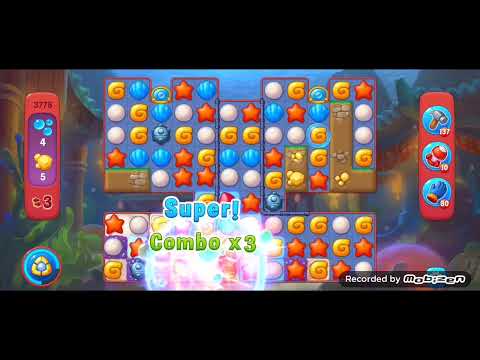 Fishdom Hard level 3776. NOboosters