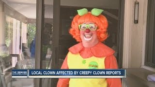 Denver clown seeing negative effects from creepy clown craze