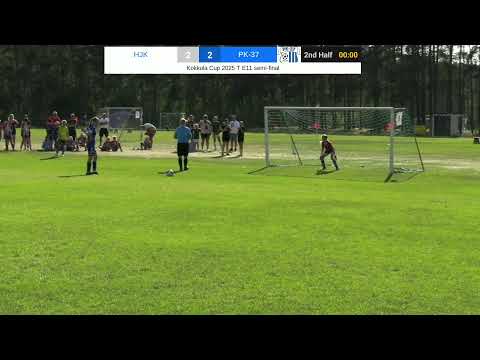 Kokkola Cup 2025 T E11 semi-final: HJK vs PK-37