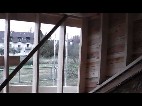 Gauben, Schleppgaube, Umbau