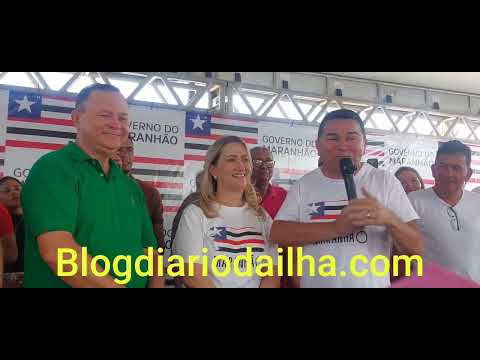 GONÇALVES DIAS (MA): Governador Brandão, prefeita Suane e Vadilson Dias inauguram. POR LIMA K LIMA 