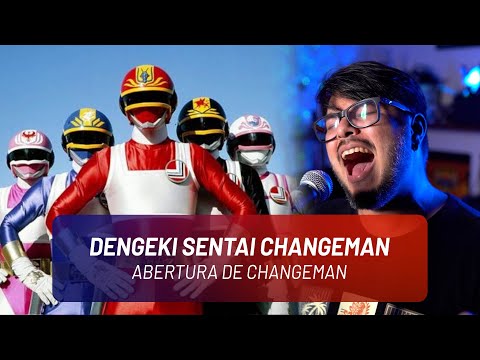 ESQUADRÃO RELÂMPAGO CHANGEMAN (Dengeki Sentai Changeman 電撃戦隊チェンジマン) - Abertura JB Vocal cover