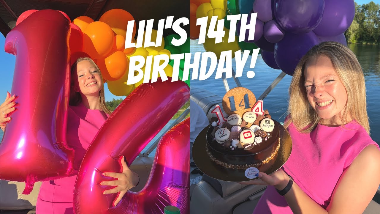L'anniversaire de Lili 14 ans