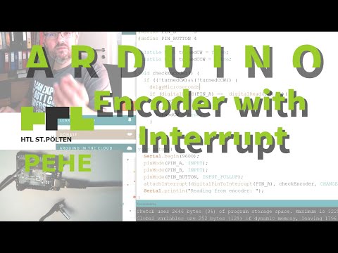 Arduino 54: Encoder With Interrupt