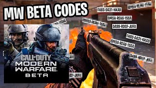 How to get Modern Warfare BETA CODES 100% FREE
