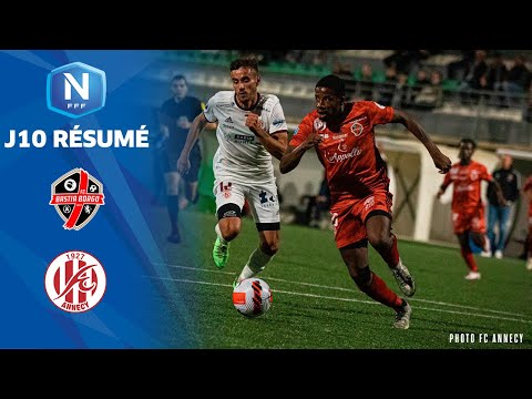J10 | FC Bastia-Borgo - FC Annecy (1-2), le résumé | National FFF 2021-2022