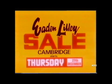 Anglia TV region adverts 25th December 1984 3 of 4