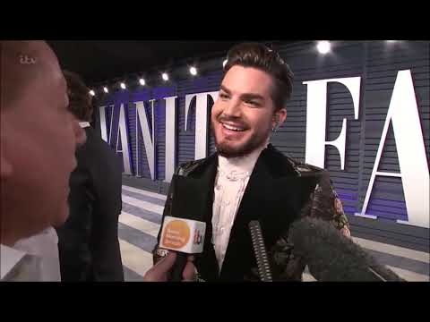 Good Morning Britain entrevista Adam na Festa Pós-Oscar da Vanity Fair  – 24/02/19 - legendado