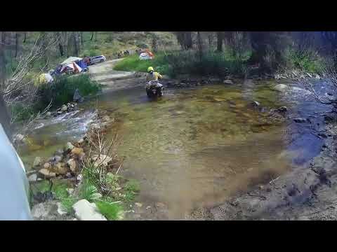 ID BDR River Crossing on Yamaha WR250R