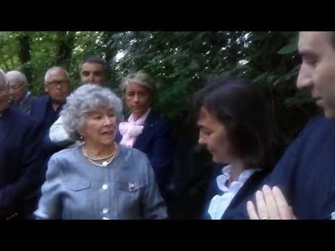 Cerimonia in memoria del pilota americano Harry Partridge, morto a Bernate Ticino il 14/9/1944