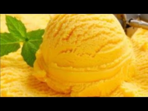 أسهل طريقه  لعمل مثلجاة  المانجو ايس  كريم  المانجو