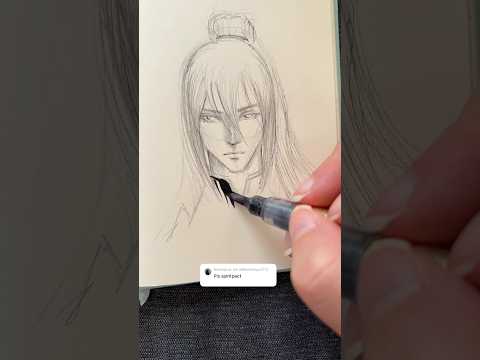 Keika you from spirit pact #spiritpact #inksketch #graphitesketch #animesketch #keikayou