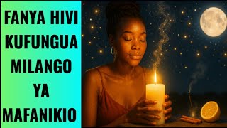 TUMIA NGUVU HIZI KUVUTA UTAJIRI na Kufungua MILANGO ya MAFANIKIO Yako!