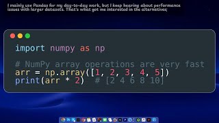 Pandas vs NumPy vs Polars vs Dask
