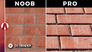 D5 Render Materials Tips and Tricks | Beginner's Guide