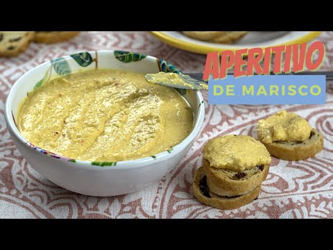 PATÉ DE MARISCO; un aperitivo fácil y rápido de hacer