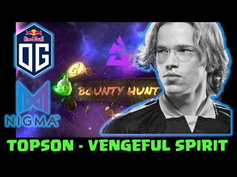 Topson - Vengeful Spirit - OG vs Nigma - BLAST Bounty Hunt Game 2 (DOTA 2 gameplay)