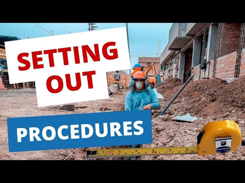 Setting Out A Building Foundation | 3 4 5 Method