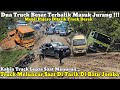 2 Truck Besar Terbalik Masuk Jurang Truk Meluncur Saat Ditarik Di Batu Jomba