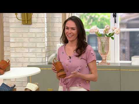 Miz Mooz Leather Heeled Sandals - Bohemian on QVC