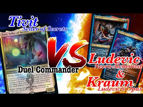 Tivit, Seller of Secrets   VS     Kraum & Ludevic #izzet