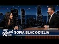 Sofia Black-D’Elia on Single Drunk Female, Being Late to Her Wedding & Her Dad Being Mad at Jimmy