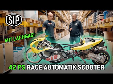 42-PS Automatik-Sprintroller mit Lachgas von Jan | Custom Scooter Creations