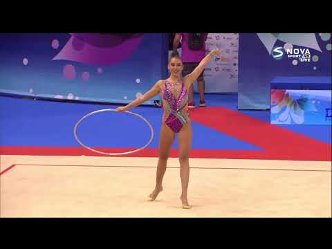 Katrin Taseva (BUL) - Hoop, QAA | 37th European Championships 2021 - 25.350