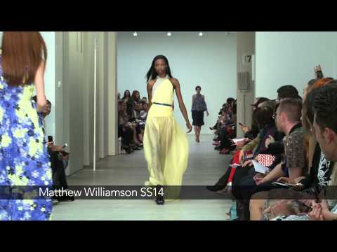Matthew Williamson 2014 Spring Summer | London Fashion Week 2013 | C FASHION