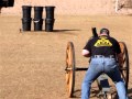 Firing a Hotchkiss Revolving Cannon by AdeQ Firearms Company