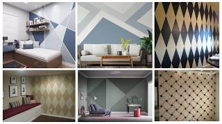 Top 30 amazing colour wall design || new wall design living room || Indian Trendy traengel design |