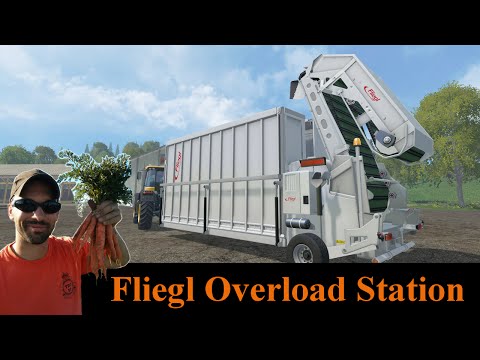 Farming Simulator 2015 Mods Mash Up - Fliegl Overload station