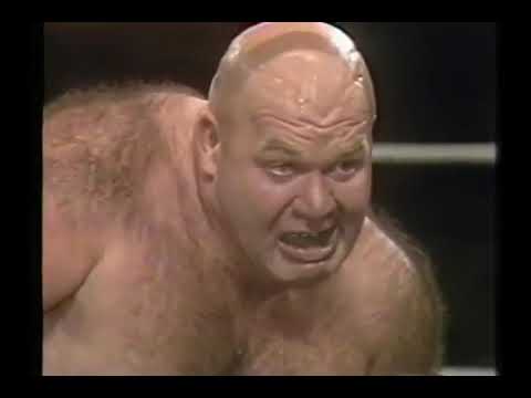 1981 06 13 George Steele vs  Rick Bolton WWF Championship Wrestling